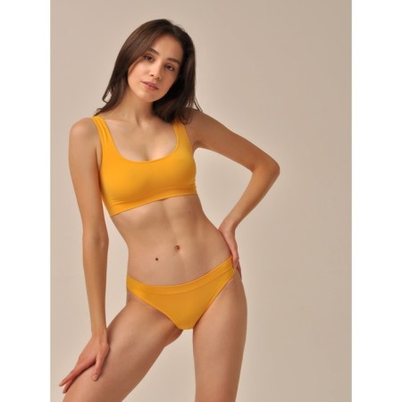 Top female Top Spalla Larga, size S, honey color-1