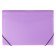 Folder-carte, 12 departments, 600 μm, Erichkrause "Diagonal Pastel", elastic band, embossing, mix