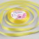 Satin tape, 10 mm × 23 ± 1 m, color yellow No. 15