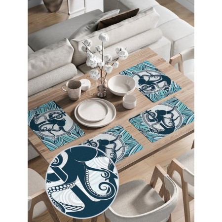A set of napkins with a photo print, size 30x46 cm, 4 pcs-1