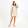 Women's shirt Minaku: Home Collection Beige color, pr 42