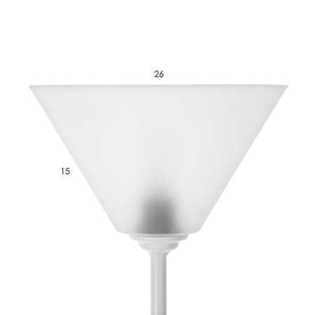 ThorSher "Izi" 1x15W E27 White/Transparent Model: BR 01002-4
