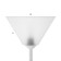 ThorSher "Izi" 1x15W E27 White/Transparent Model: BR 01002