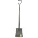 Sauze shovel, l = 115 cm, metal stalk, with a handle