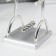 Newtonian pendulum "balls" silver 9x9x8 cm