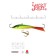 Balancir Lucky John Fin 3 + tee, 4 cm, 26rt blister color