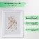 Photo frame plastic Gallery 13x18 cm, 261 white (plastic screen)