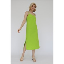 Dress in linen style, size 48