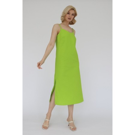 Dress in linen style, size 48