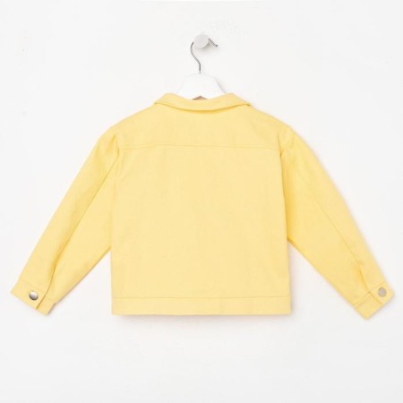 Jacket for Minaku girl: Casual Collection Kids, lemon color, height 110 cm-6