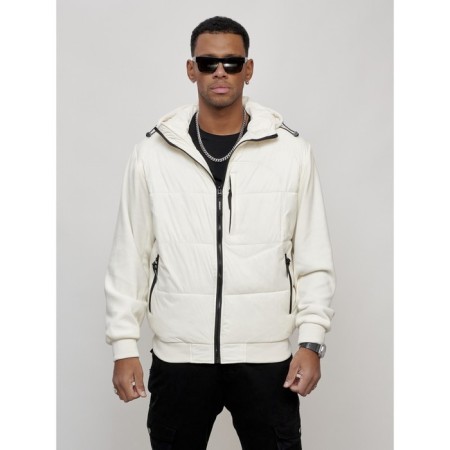 Sports male jacket, size 50, white color-5