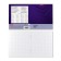 Notebook of 18 sheets in the Erichkrause Duotone Next cage, covered cartoon, block offset, whiteness 100%, mix