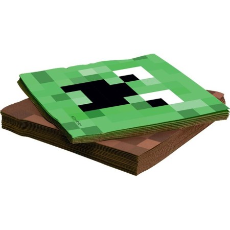 Paper napkins "Pixels", set of 20 pcs., 33x33 cm