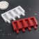 Form for ice cream shares "Monica", silicone, 19.5 × 11 cm, 4 cells (6.7 × 3.2 cm), color mix