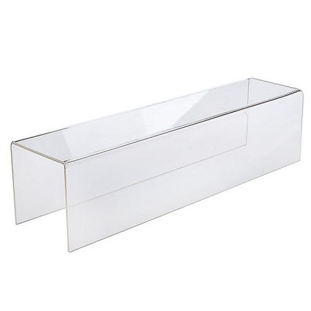 Step single 40 x 10.5 x 10 cm, 2 mm plexiglass, in a protective film-1