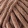 Yarn "Velluto" 100% micropoliester 68m/100g (329 tobacco-brown)