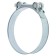 The clamp zein English, diameter 104-112 mm, width 24 mm, galvanized