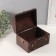 Casket chest "Leon" red 24x17x18.5 cm