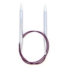Knitting needles, circular, d = 8 mm, 80 cm