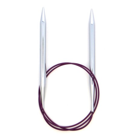 Knitting needles, circular, d = 8 mm, 80 cm