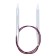 Knitting needles, circular, d = 8 mm, 80 cm