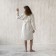 Tao robe, size m, cream color
