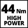 Enhell PXC TE-CD 18/2, 18 V, 2x1.5 Ach, Li-Ion, 350/1250 rpm, 44 Nm