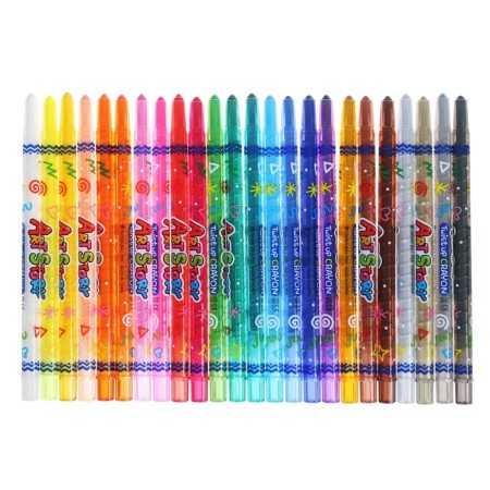 Loops wax 24 colors Crown Art Story, twisting rod-5
