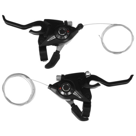 Schifters with brake pen, 3+7 speeds