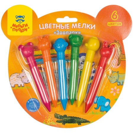 Loads wax 6 colors of multi-bullets "Zoo", round