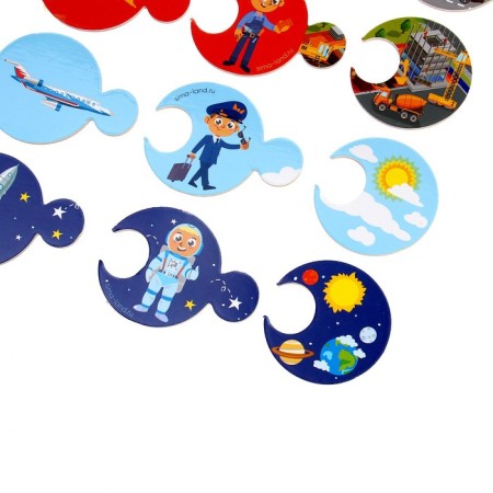 Puzzles "Transport and profession"-8