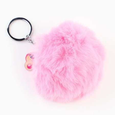 New Year keychain, for keys, fluffy “New Year: your dream will come true” 9 x 12 cm-2