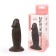Fallomitator Erowoman Realistic, on the suction cup, 100 x 31 mm, PVC, black