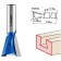 Frases groove bison 28748-25.4, shaped, angle 14 °, 25.4 x 26 mm
