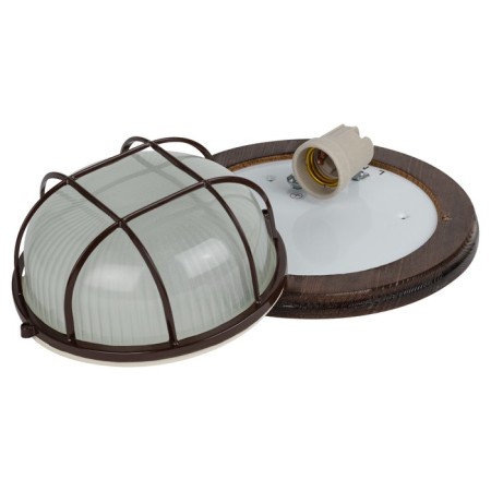 Lamp era NBO 03-60-022 with a lattice, E27, 60W, 220x220x92 mm, IP54-3