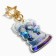 Holographic keychain "warmth and comfort", 3.5 x 5.3 cm