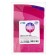 Foil ball 20 "Striped sphere", fuchsia