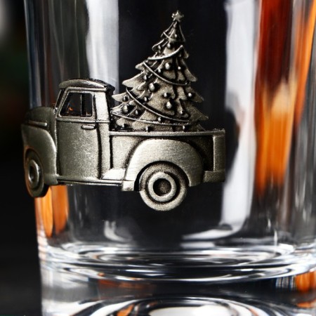Watching glass "Happy New Year", 230 ml-3