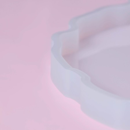 Mold Dolyana "Estel", silicone, d = 34 cm, transparent-3