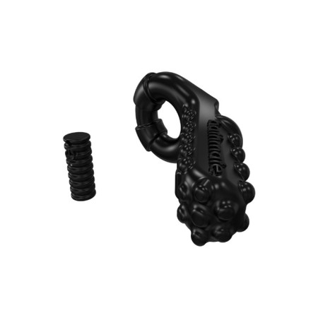 Vibrocolor on the penis Bathmate Tickle, black color, d = 5 cm-1