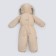 Combineson Children's Winter Open Kinderlitto "Lapland-2", height 86-92 cm, beige color