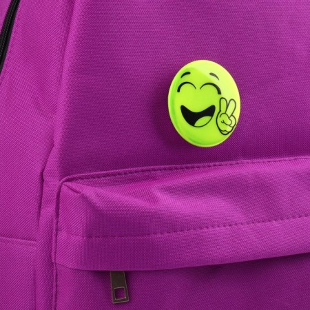 The reflective icon "All the World", d = 5.8 cm, color mix-2