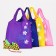 Drummer -folding bag without fastening, color mix
