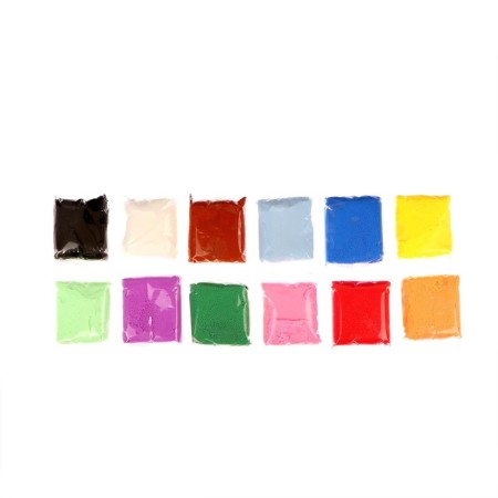 A set of light jumping plasticine, 12 colors, mix-2