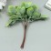 Artificial plant for creativity "rose leaves" 1 bouquet = 6 branches green 15 cm