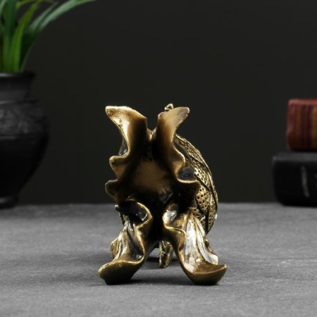 Figure "Golden Fish" gold 14x6.5x8.5cm-2