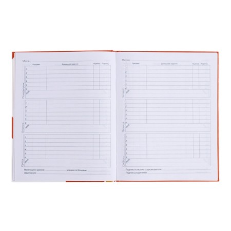 Diary for grades 1-4, hard cover "Fluffy cats", glossy lamination, block 60g/m²-8