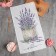 Ethel towel Lavender 40x73 cm, 100% cotton, sarzha 190 g/m2