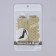 Five -holders for shoes, adhesive, breathing, 10 × 4 cm, pair, beige color
