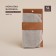 Moacher - tape massage SL Home "Ortika", cotton, 48 × 21 cm, beige color